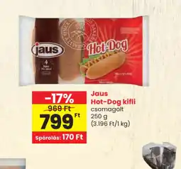 Spar Jaus Hot-Dog kifli ajánlat
