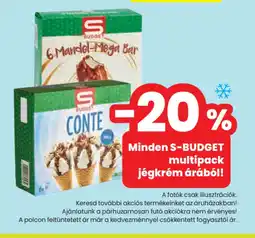 Spar S-Budget multipack jégkrém ajánlat