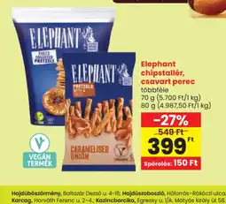 Spar Elephant chipstallér, csavart perec ajánlat