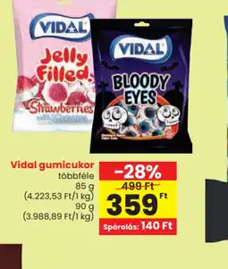 Spar Vidal gumicukor ajánlat