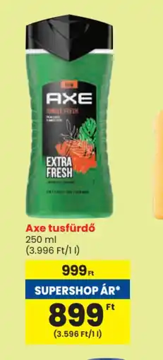Spar Axe tusfürdő ajánlat