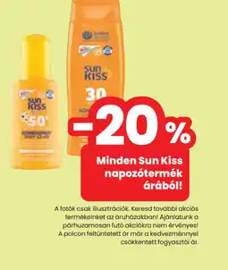 Spar Sun Kiss napoztermék ajánlat