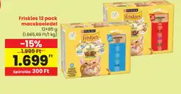 Spar Friskies 12 pack macskaeledel ajánlat