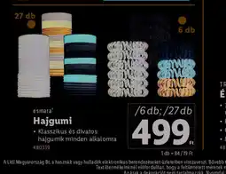 Lidl Esmara Hajgumi ajánlat