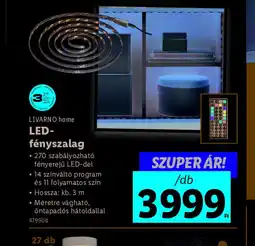 Lidl Livarno Home LED-fényszalag ajánlat