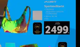 Lidl Crivit Sportmelltart ajánlat