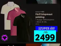 Lidl Esmera Men Férfi biopmaut pling ajánlat