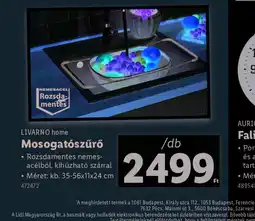 Lidl Livarno Home Mosogatszűrő ajánlat