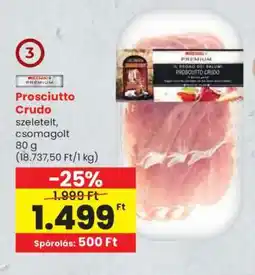 Spar PROSCIUTTO CRUDO ajánlat