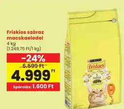 Spar FRISKIES Száraz macskaeledel ajánlat