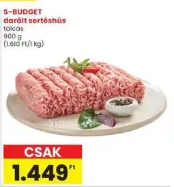 Spar S-BUDGET darált sertéshús ajánlat