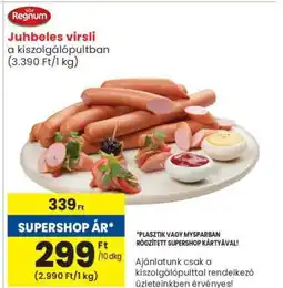 Spar Juhbeles virsli ajánlat