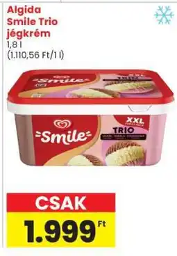 Spar Algida Smile Trio jégkrém ajánlat