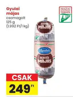 Spar GYULAI Májas ajánlat