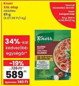 Spar KNORR XXL ALAP ajánlat