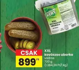 Spar XXL kovászos uborka ajánlat