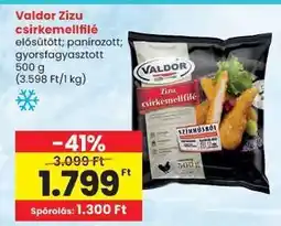 Spar VALDOR Zizu csirkemellfilé ajánlat