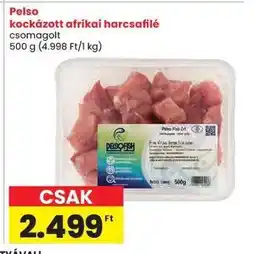 Spar Pelso kockázott afrikai harcsafilé ajánlat