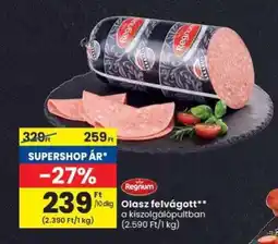 Spar Olasz felvágott ajánlat