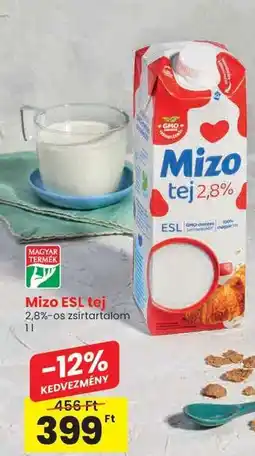 Spar Mizo ESL tej ajánlat