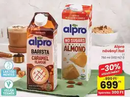 Spar Alpro növényi ital ajánlat
