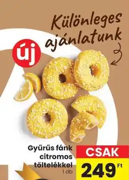 Spar Gyűrűs fánk citromos töltelékkel ajánlat