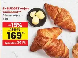 Spar S-BUDGET vajas croissant ajánlat