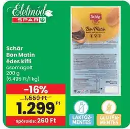 Spar Schär Bon Matin édes kifli ajánlat