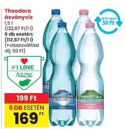Spar THEODORA Ásványvíz ajánlat
