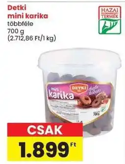 Spar Detki Mini Karika ajánlat