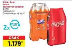 Spar Coca-Cola, Fanta szénsavas üdítőital ajánlat