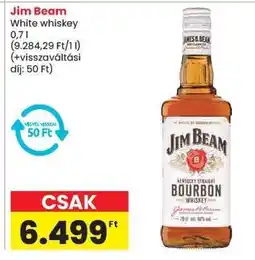 Spar Jim Beam White whiskey ajánlat