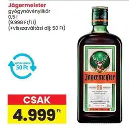 Spar Jägermeister ajánlat