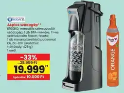 Spar Aspico szódagép ajánlat