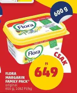 PENNY Flora Margarine Family Pack ajánlat