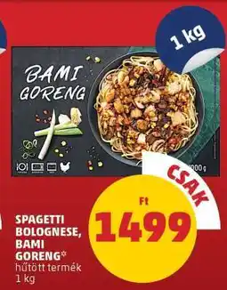 PENNY Spagetti Bolognese, Bami Goreng ajánlat