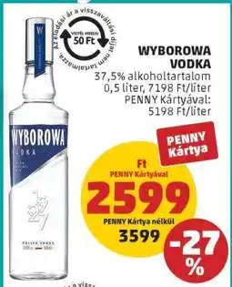 PENNY Wyborowa Vodka ajánlat