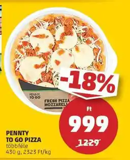 PENNY PENNY TO GO PIZZA ajánlat