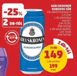 PENNY Adelskronen Dobozos Sör ajánlat