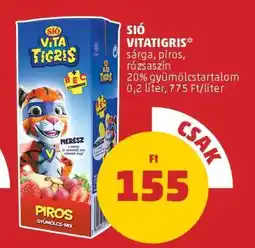 PENNY Sió Vitatigris ajánlat