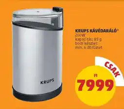 PENNY KRUPS Kávédaráló ajánlat