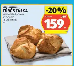 ALDI Túrós táska ajánlat