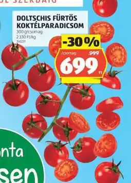 ALDI Doltschis Fürtös Koktélparadicsom ajánlat