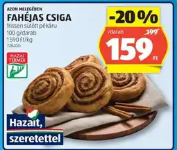 ALDI Fahéjas csiga ajánlat