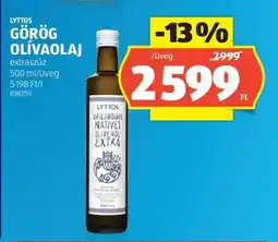 ALDI LYTTOS GÖRÖG OLÍVAOLAJ ajánlat