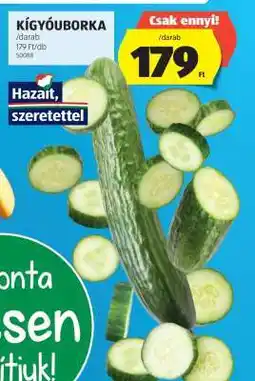 ALDI Kígyóuborka ajánlat