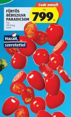 ALDI Fürtös Bébiszilva Paradicsom ajánlat