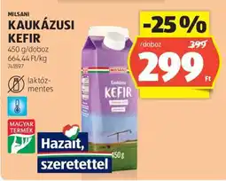 ALDI Milsani Kaukázusi Kefir ajánlat