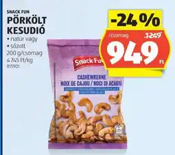 ALDI Snack Fun Pörkölt Kesudió ajánlat