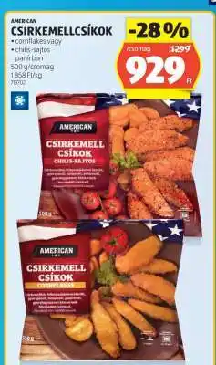 ALDI AMERICAN CSIRKEMELLSÍKOK ajánlat